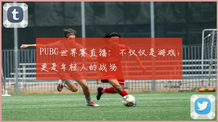 PUBG世界赛直播：不仅仅是游戏，更是年轻人的战场