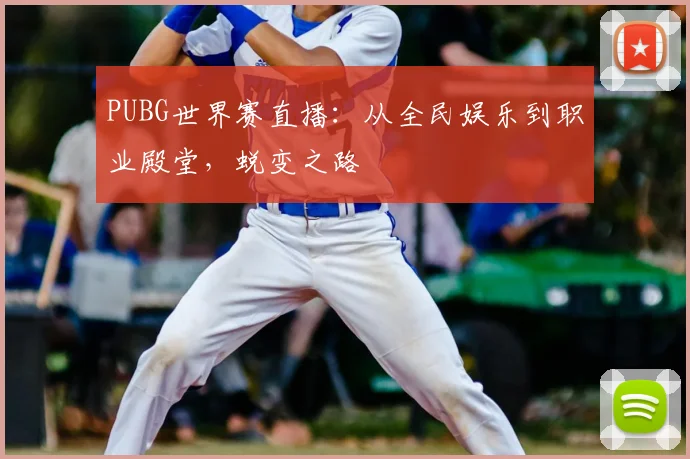 PUBG世界赛直播:从全民娱乐到职业殿堂,蜕变之路